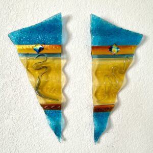 Ripple Wall Sconce/pair